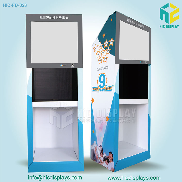 兒童睡前投影故事機紙展示架